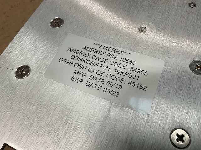 Amerex fire suppression control panel - afbeelding 5 van  6