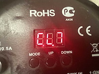 American dj - 64b led pro can - dmx par (2x)- in flightcase - afbeelding 11 van  16