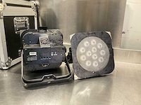 American dj - qa12 - dmx flat par (5x) - in flightcase - afbeelding 6 van  13