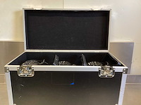 American dj 64b led pro can dmx par set - in flightcase - afbeelding 3 van  12