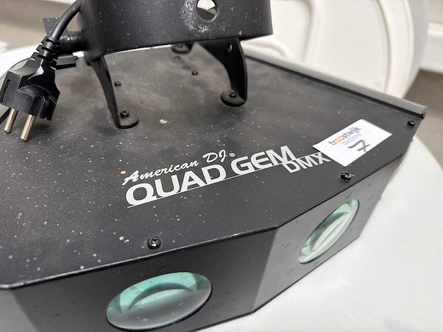 American dj quad gem dmx feestverlichting - afbeelding 2 van  3