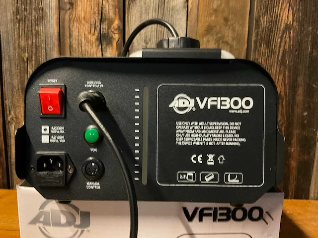 American dj vf1300 mobiele rookmachine - 1300 watt - afbeelding 4 van  13