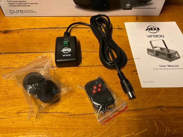 American dj vf1300 mobiele rookmachine - 1300 watt - afbeelding 7 van  13