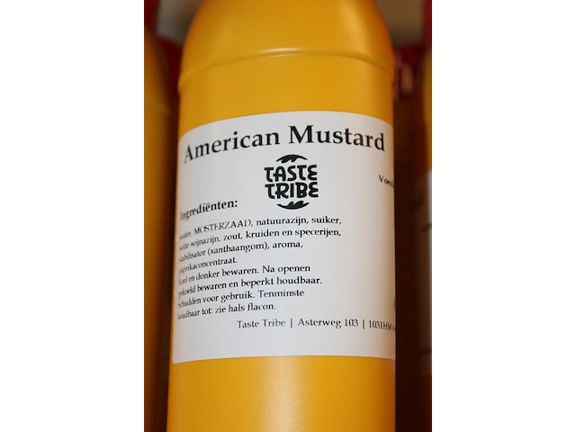 American mustard taste tribe 12 tubes. - afbeelding 2 van  2
