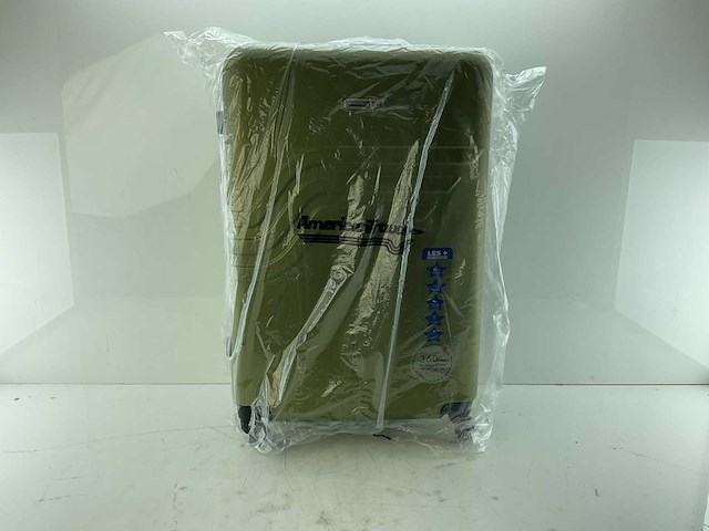 American travel - queens abs-koffer, groot formaat, 4 wielen, 75 cm - flightcase - afbeelding 1 van  3