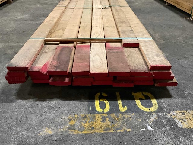 Amerikaans eiken planken 26 mm ca. 0,296 m³ - afbeelding 2 van  3