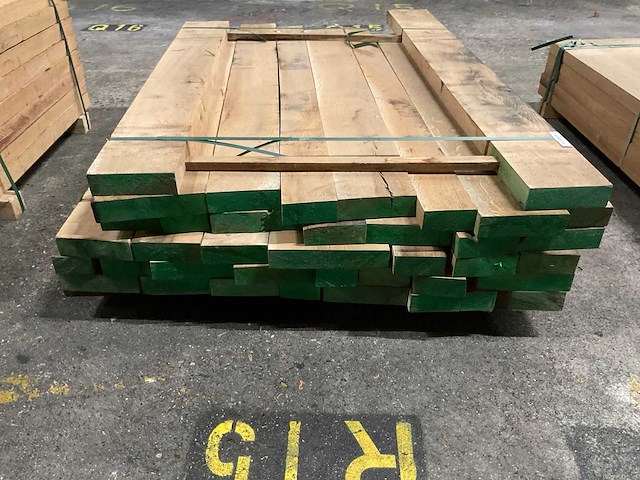 Amerikaans eiken planken geschaafd 45 mm ca. 0,299 m³ - afbeelding 2 van  5