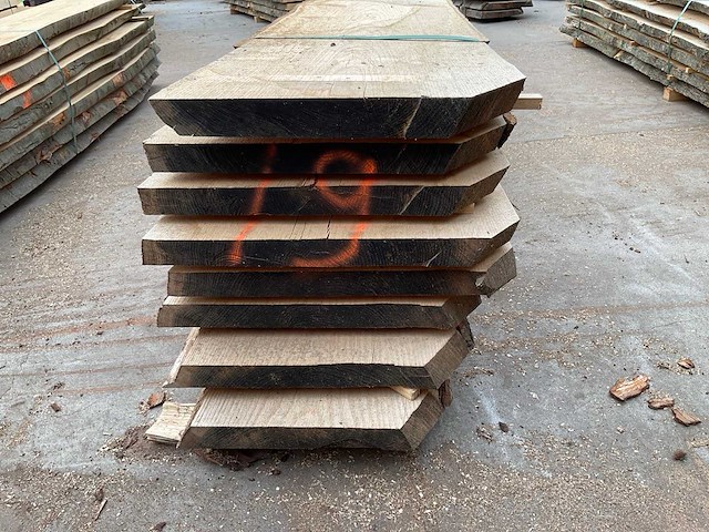 Amerikaans eiken stam 52 mm ca. 0,986 m³ - afbeelding 4 van  5