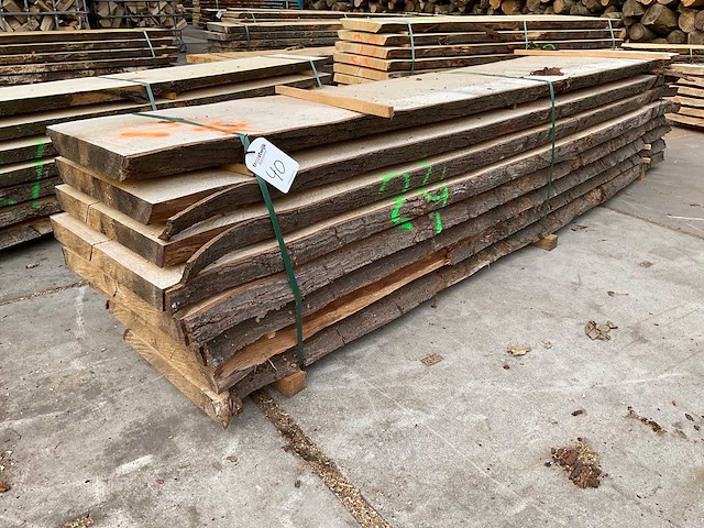 Amerikaans eiken stam 55 mm ca. 0,985 m³ - afbeelding 1 van  2