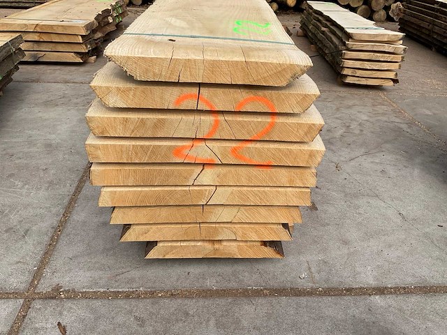 Amerikaans eiken stam 55 mm ca. 0,986 m³ - afbeelding 2 van  5