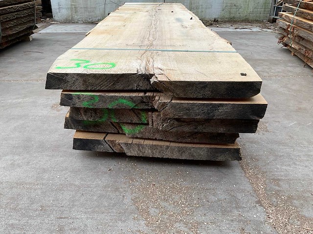 Amerikaans eiken stam 62 mm ca. 0,319 m³ - afbeelding 4 van  5