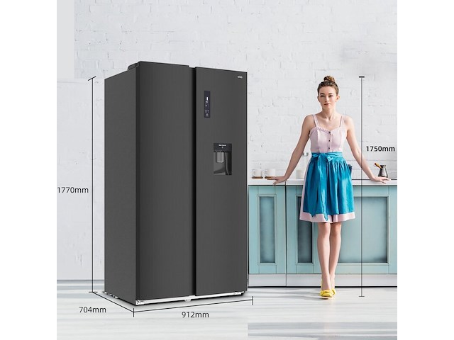 Amerikaanse koelkast 559 liter chiq, fss559nei42d - afbeelding 10 van  17