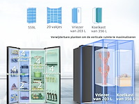 Amerikaanse koelkast 559 liter chiq, fss559nei42d - afbeelding 12 van  17