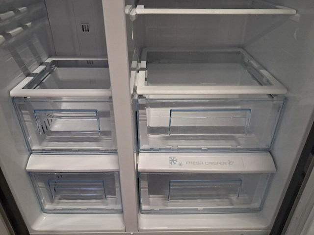 Amerikaanse koelkast a+++, aeg, s66090xns1, grijs / chroom - afbeelding 2 van  13