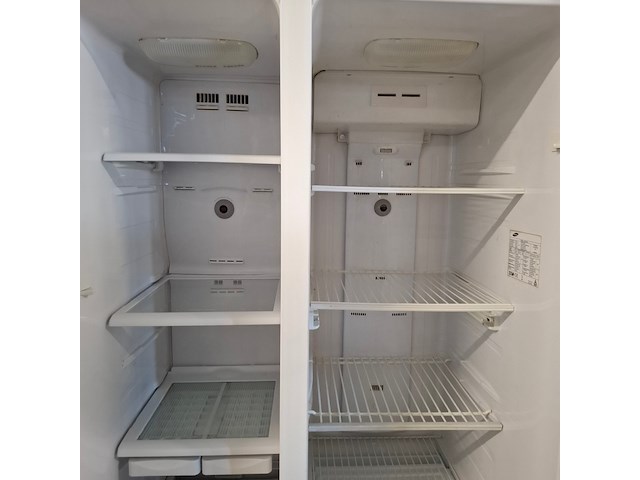 Amerikaanse koelkast a++, samsung, rs20ccsv, wit - afbeelding 6 van  7