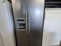 Amerikaanse koelkast a+++, whirlpool, 20ru-d3j, grijs / chroom - afbeelding 1 van  9