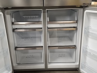 Amerikaanse koelkast, hisense, rq758n4sa/1 | nofrost | a+++, grijs / chroom - afbeelding 14 van  36