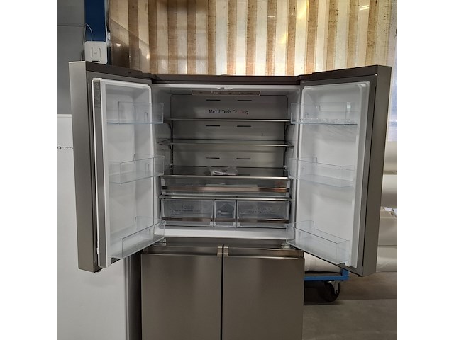 Amerikaanse koelkast, hisense, rq758n4sa/1 | nofrost | a+++, grijs / chroom - afbeelding 23 van  36