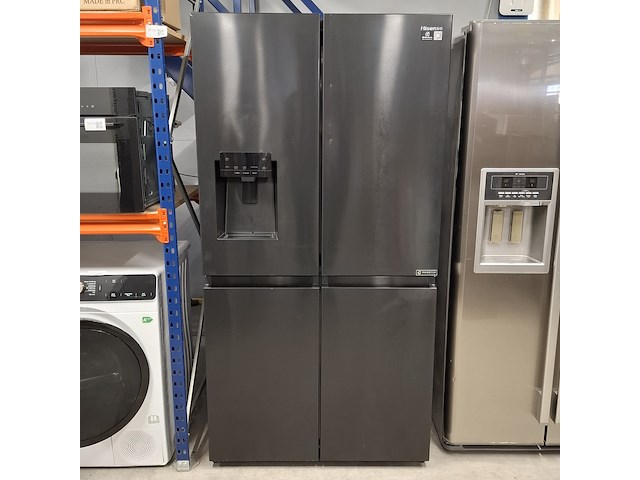 Amerikaanse koelkast, hisense, rq760n4sbfe | nofrost | a+++, zwart - afbeelding 1 van  16