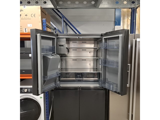 Amerikaanse koelkast, hisense, rq760n4sbfe | nofrost | a+++, zwart - afbeelding 12 van  16