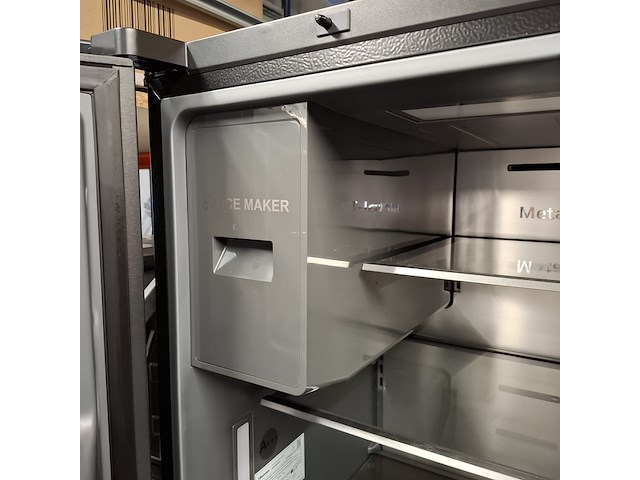 Amerikaanse koelkast, hisense, rq760n4sbfe | nofrost | a+++, zwart - afbeelding 14 van  16