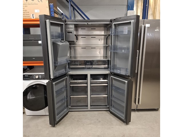 Amerikaanse koelkast, hisense, rq760n4sbfe | nofrost | a+++, zwart - afbeelding 3 van  16