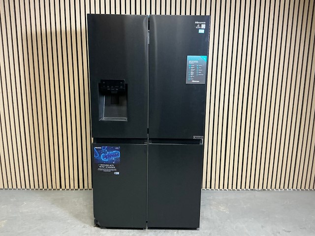 Amerikaanse koelkast hisense, rq760n4sbfe., zwart - afbeelding 2 van  7