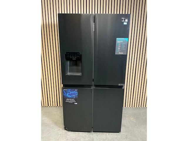 Amerikaanse koelkast hisense, rq760n4sbfe., zwart - afbeelding 3 van  7