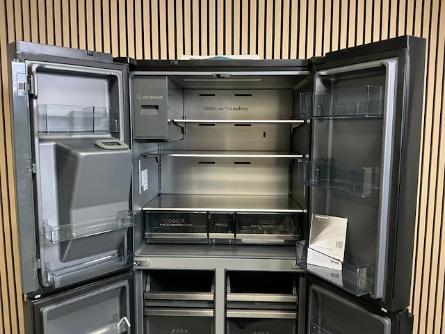 Amerikaanse koelkast hisense, rq760n4sbfe., zwart - afbeelding 7 van  7