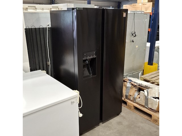 Amerikaanse koelkast, hisense, rs694n4tfe | nofrost | a+++, zwart - afbeelding 3 van  27