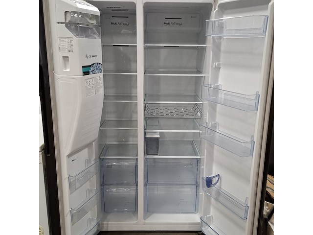 Amerikaanse koelkast, hisense, rs694n4tfe | nofrost | a+++, zwart - afbeelding 6 van  27