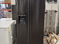 Amerikaanse koelkast, hisense, rs694n4tfe | nofrost | a+++, zwart - afbeelding 1 van  27