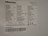 Amerikaanse koelkast, hisense, rs694n4tfe | nofrost | a+++, zwart - afbeelding 18 van  27