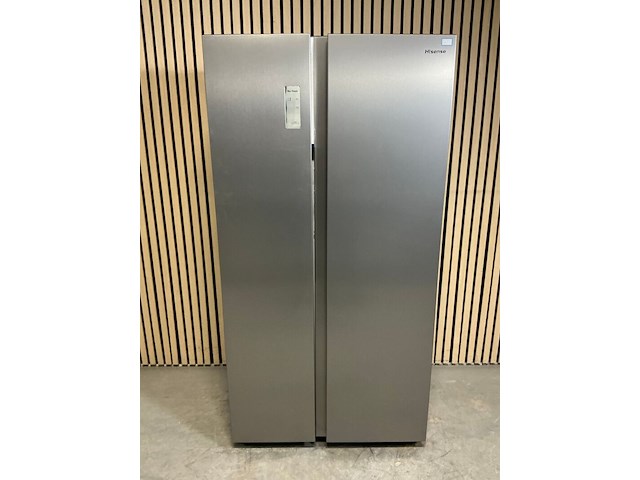 Amerikaanse koelkast, hisense, rs711n4ace, rvs - afbeelding 2 van  9
