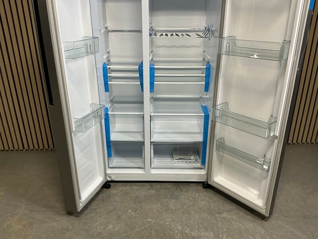 Amerikaanse koelkast, hisense, rs711n4ace, rvs - afbeelding 7 van  9