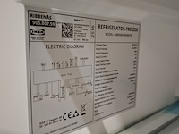 Amerikaanse koelkast, ikea, ribbenås - afbeelding 7 van  8