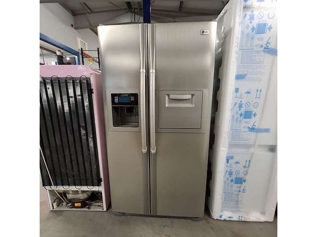 Amerikaanse koelkast, lg a++, grp208dtza - afbeelding 1 van  8