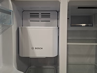 Amerikaanse koelkast no frost, bosch a+++, kad90l, grijs / chroom - afbeelding 3 van  7