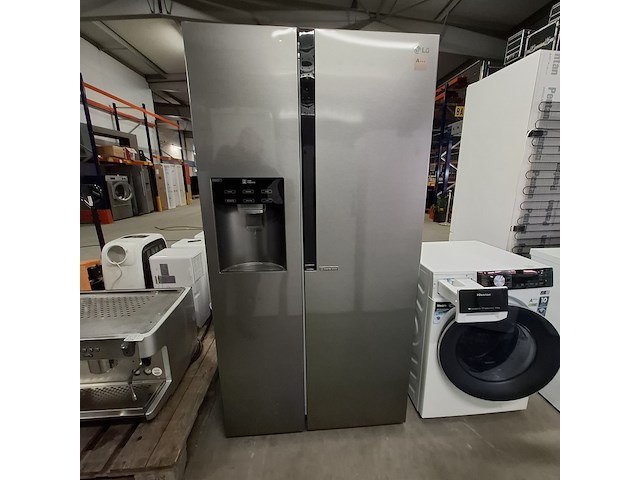 Amerikaanse koelkast no frost, lg a+++, gsl360icev, grijs / chroom - afbeelding 1 van  10