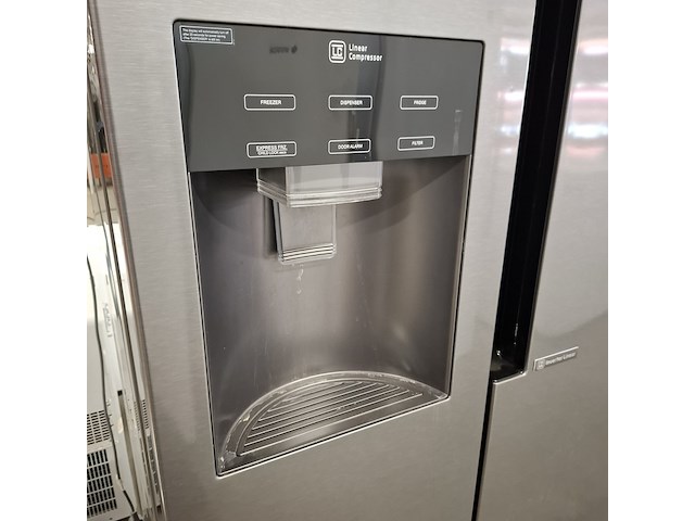 Amerikaanse koelkast no frost, lg a+++, gsl360icev, grijs / chroom - afbeelding 4 van  10