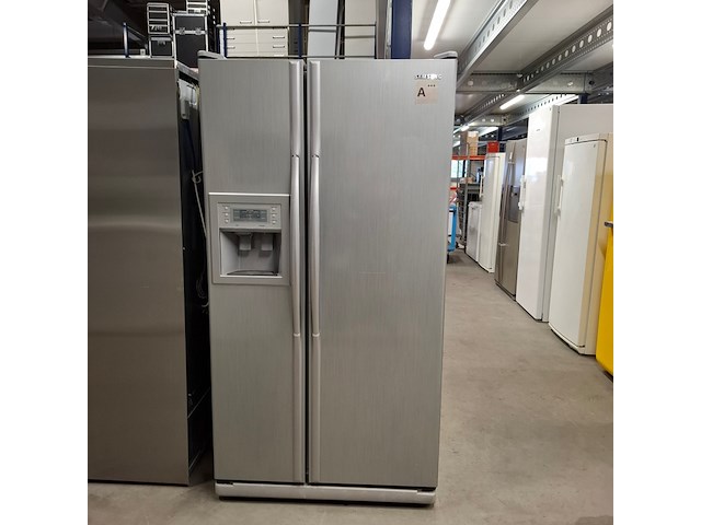 Amerikaanse koelkast no frost, samsung a+++, rs21dasm, grijs / chroom - afbeelding 1 van  6