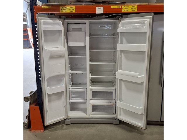 Amerikaanse koelkast, samsung, rsa1dhpe | nofrost | a+++, grijs / chroom - afbeelding 4 van  16