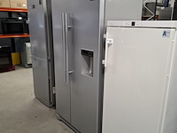 Amerikaanse koelkast, samsung, rsa1whpe | nofrost | a+++, grijs / chroom - afbeelding 2 van  9