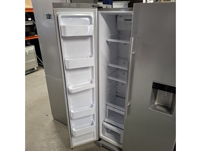 Amerikaanse koelkast, samsung, rsa1whpe | nofrost | a+++, grijs / chroom - afbeelding 8 van  9