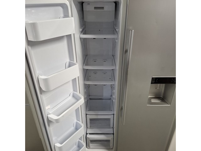 Amerikaanse koelkast, samsung, rsa1whpe | nofrost | a+++, grijs / chroom - afbeelding 9 van  9