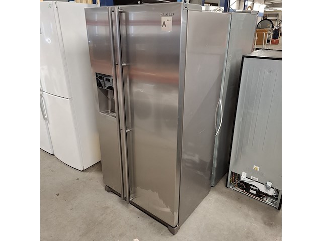 Amerikaanse koelkast, samsung, rsh1utrs | nofrost | a+++, grijs / chroom - afbeelding 4 van  11