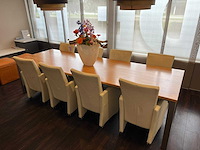 Amerland - design eetkamertafel met stoelen - 300 cm - afbeelding 1 van  8