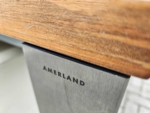Amerland - design eetkamertafel met stoelen - 300 cm - afbeelding 2 van  8