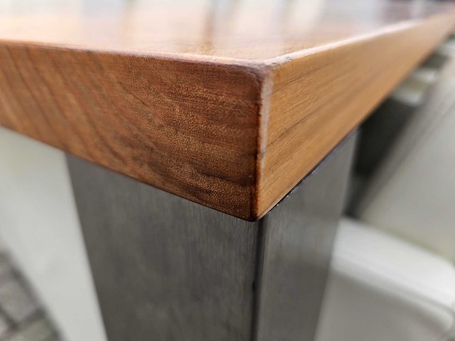 Amerland - design eetkamertafel met stoelen - 300 cm - afbeelding 5 van  8