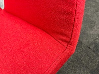 Amerland - draaibare wachtkamerstoel - warm rood - afbeelding 4 van  7